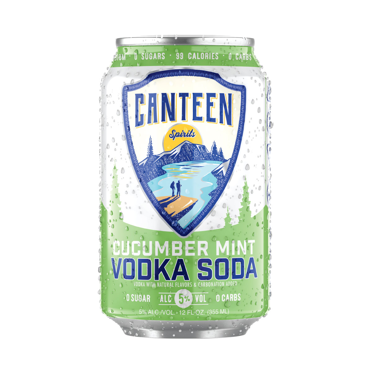 Cucumber Mint Vodka Soda