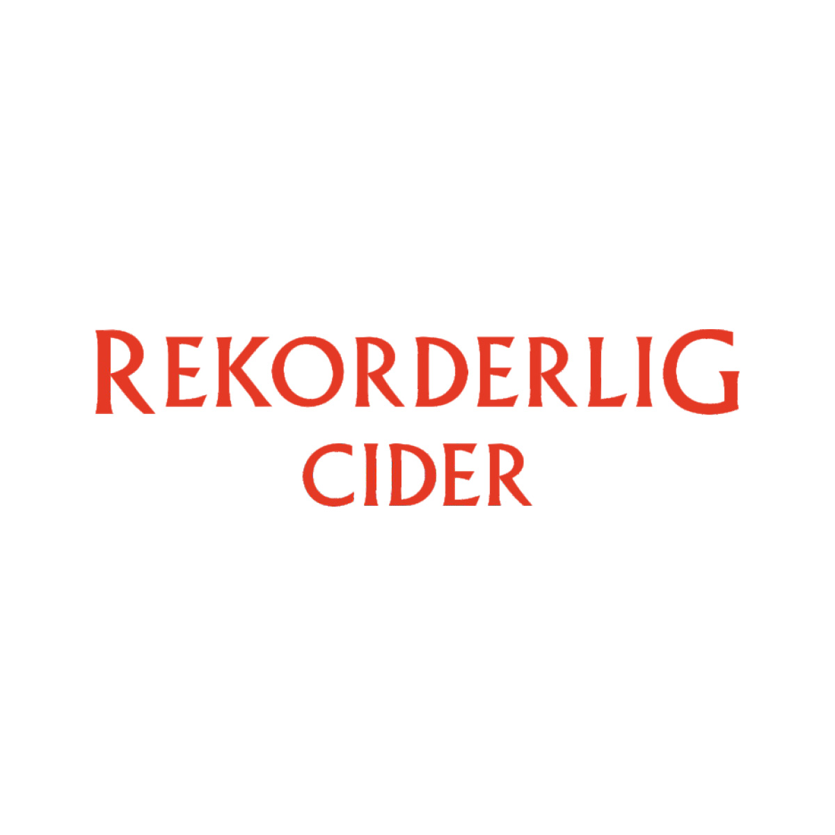 Rekorderlig