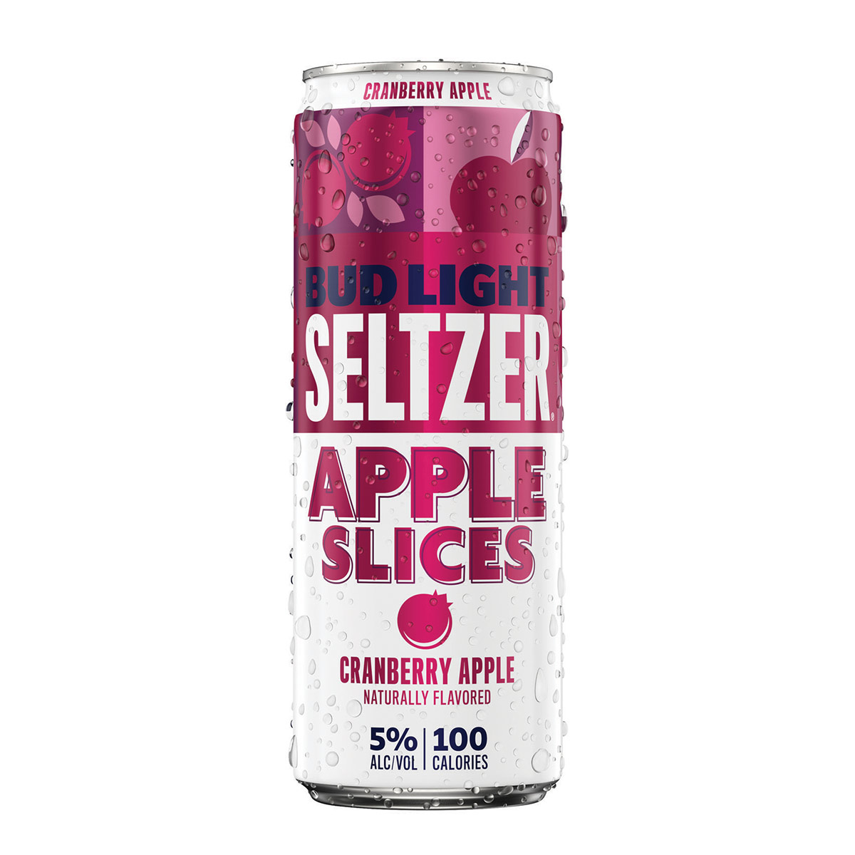 Bud Light Seltzer Apple Slices Cranberry Apple