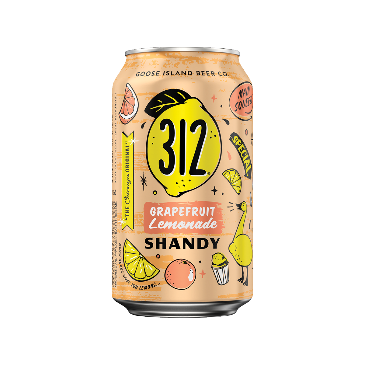 312 Grapefruit Lemonade Shandy