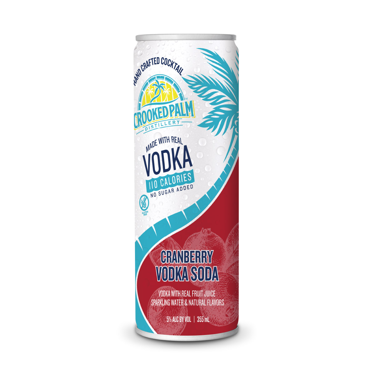 Crooked Palm Cranberry Vodka Soda