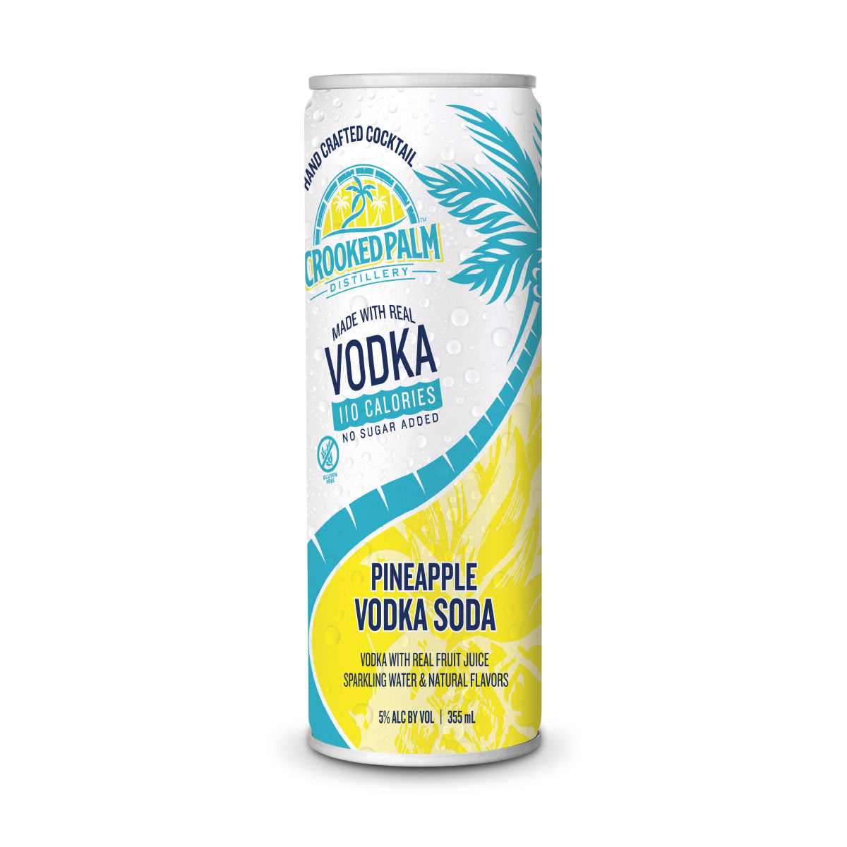 Crooked Palm Pineapple Vodka Soda