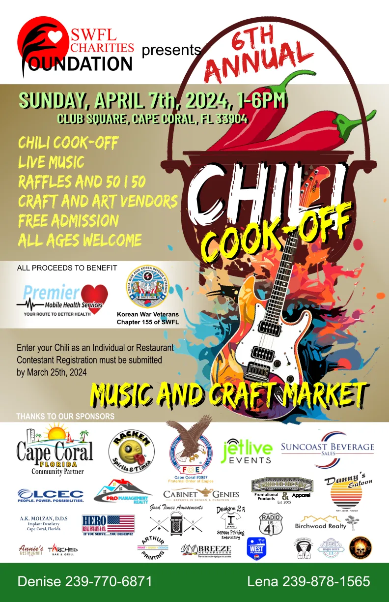 chili cook off flyer